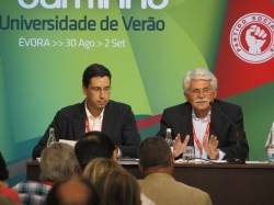 Deputado Vital Moreira na Universidade de Verão do PS - 31-08-2012